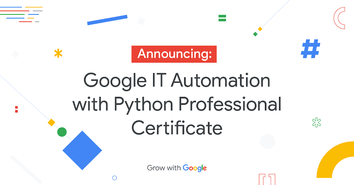 Google Python course